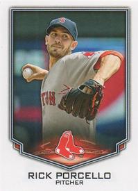 2016 Topps Stickers #90 Rick Porcello Front