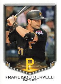 2016 Topps Stickers #283 Francisco Cervelli Front