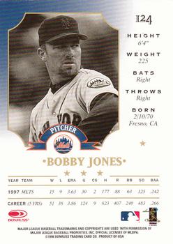 1998 Leaf #124 Bobby Jones Back