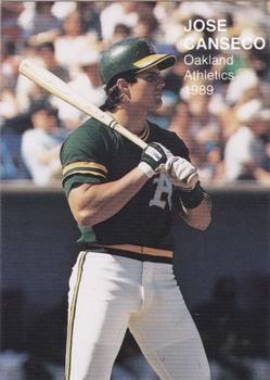 1989 Baseball's Finest Stars (unlicensed) #1 Jose Canseco Front