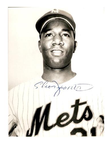 1967 New York Mets 4x5 Photos #NNO Cleon Jones Front