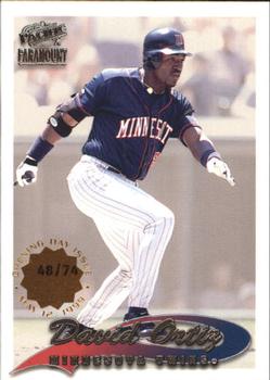 1999 Pacific Paramount - Opening Day #135 David Ortiz  Front
