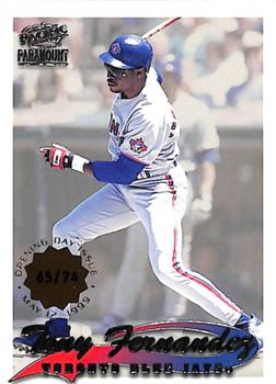 1999 Pacific Paramount - Opening Day #244 Tony Fernandez  Front
