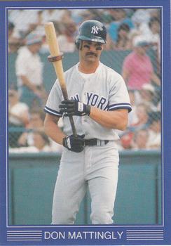 1988 Blue & White Series 1 (unlicensed) #2 Don Mattingly Front