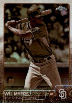 2015 Topps Chrome - Sepia Refractor #53 Wil Myers Front