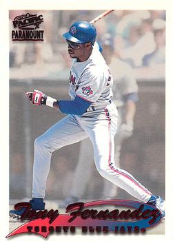 1999 Pacific Paramount - Red #244 Tony Fernandez  Front