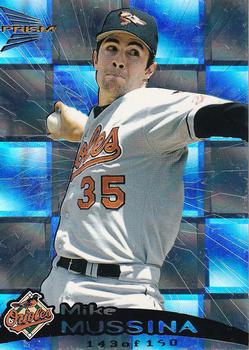 1999 Pacific Prism - Holographic Mirror #19 Mike Mussina  Front