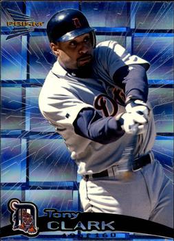 1999 Pacific Prism - Holographic Mirror #55 Tony Clark  Front