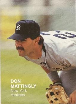 1988 Action Superstars Samples (unlicensed) #42 Don Mattingly Front