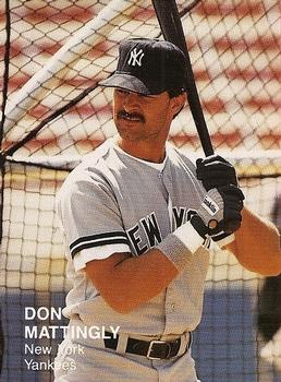1988 Action Superstars Samples (unlicensed) #44 Don Mattingly Front