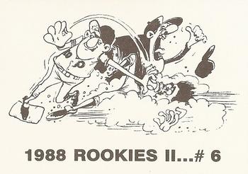 1988 Rookies II (unlicensed) #6 Brady Anderson Back