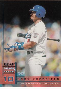 1998 Leaf Rookies & Stars #9 Gary Sheffield Front