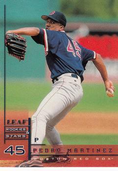 1998 Leaf Rookies & Stars #16 Pedro Martinez Front