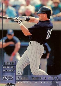 1998 Leaf Rookies & Stars #25 Jim Edmonds Front