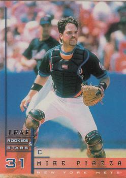 1998 Leaf Rookies & Stars #30 Mike Piazza Front