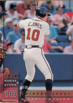 1998 Leaf Rookies & Stars #32 Chipper Jones Front