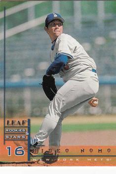 1998 Leaf Rookies & Stars #39 Hideo Nomo Front