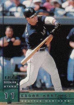 1998 Leaf Rookies & Stars #54 Edgar Martinez Front
