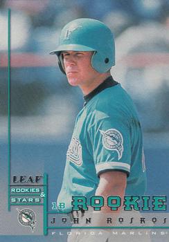 1998 Leaf Rookies & Stars #125 John Roskos Front