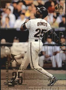 1999 SP Authentic - Home Run Chronicles #HR14 Barry Bonds  Front