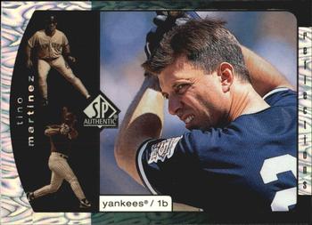 1999 SP Authentic - Reflections #R19 Tino Martinez  Front