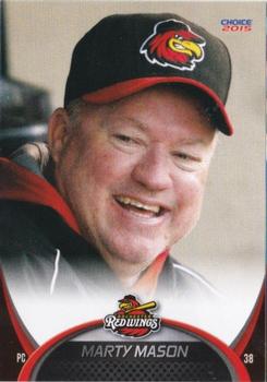 2015 Choice Rochester Red Wings #29 Marty Mason Front