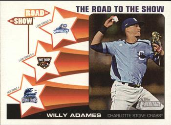 2015 Topps Heritage Minor League - The Road to the Show #RTTS-10 Willy Adames Front