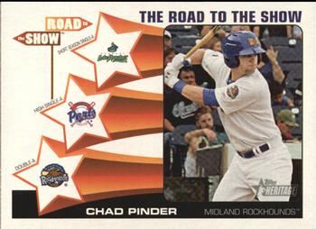 2015 Topps Heritage Minor League - The Road to the Show #RTTS-26 Chad Pinder Front