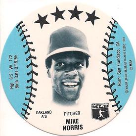 1981 MSA Mini Discs (Peter Pan / Sunbeam) #NNO Mike Norris Front