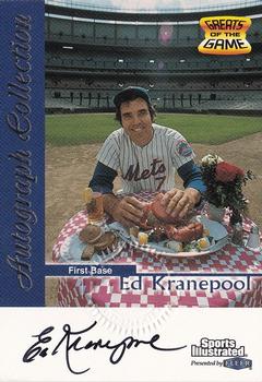 1999 Sports Illustrated Greats of the Game - Autographs #NNO Ed Kranepool Front