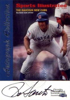 1999 Sports Illustrated Greats of the Game - Autographs #NNO Ron Santo Front