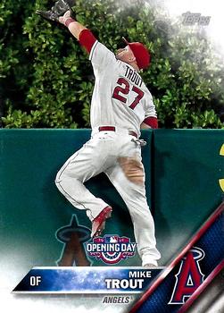 2016 Topps Opening Day #OD-1 Mike Trout Front
