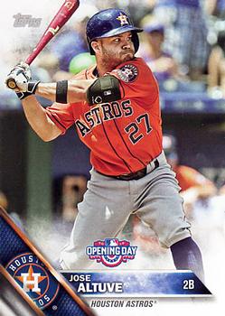 2016 Topps Opening Day #OD-147 Jose Altuve Front