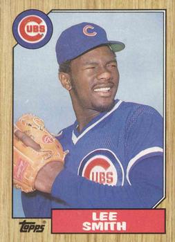 1987 Topps #23 Lee Smith Front