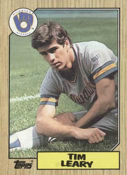 1987 Topps #32 Tim Leary Front