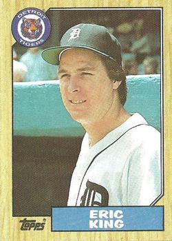 1987 Topps #36 Eric King Front