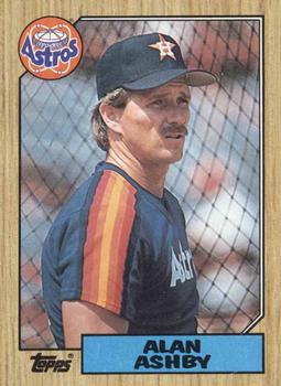 1987 Topps #112 Alan Ashby Front