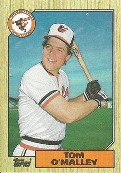 1987 Topps #154 Tom O'Malley Front