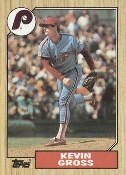 1987 Topps #163 Kevin Gross Front