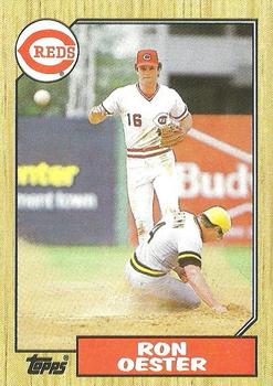 1987 Topps #172 Ron Oester Front
