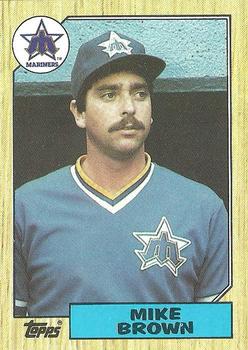 1987 Topps #271 Mike Brown Front