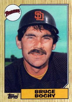 1987 Topps #428 Bruce Bochy Front