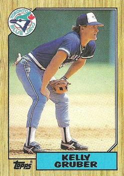 1987 Topps #458 Kelly Gruber Front