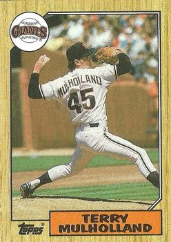 1987 Topps #536 Terry Mulholland Front
