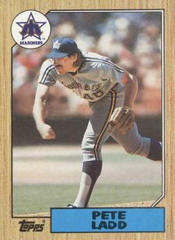 1987 Topps #572 Pete Ladd Front