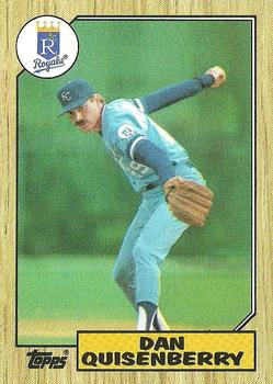 1987 Topps #714 Dan Quisenberry Front