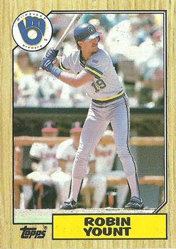 1987 Topps #773 Robin Yount Front