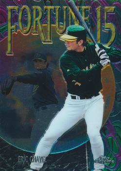 1999 Topps Chrome - Fortune 15 #FF8 Eric Chavez  Front