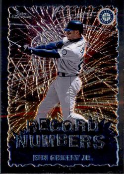 1999 Topps Chrome - Record Numbers #RN4 Ken Griffey Jr.  Front