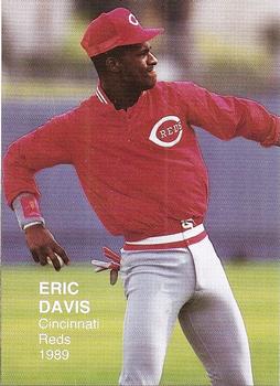 1989 Singles Superstars (unlicensed) #10 Eric Davis Front